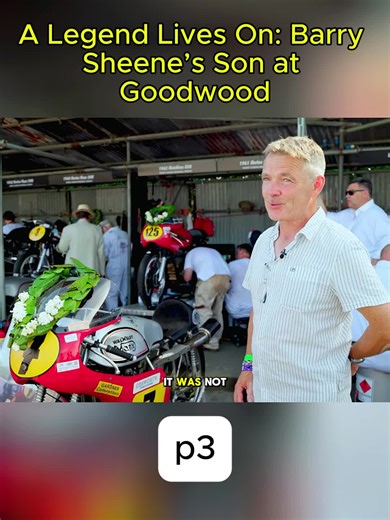 Barry Sheene's Legacy at Goodwood with His Son Freddie