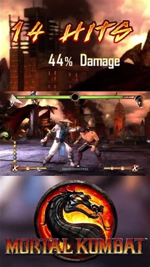 Raiden 44% Combo (Mortal Kombat 9)