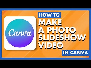 How To Make a Photo Slideshow Video In Canva | Easy Canva Tutorial