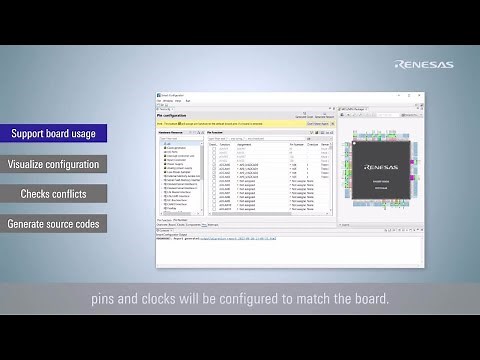 Introduction of Smart Configurator for RH850 family