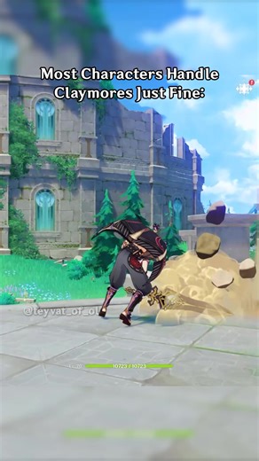 Razor's Claymore Skills in Genshin Impact