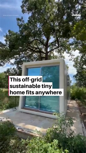 What if your home could fit anywhere? 🤔🏡 The Microhaus Pro by Haus.me is a 120 sq ft self-contained living pod starting at $35,000, requiring no permits or foundation. Made from a fire-resistant, durable polymer, it’s built to withstand extreme weather. Energy-efficient and easy to set up, it can be powered by just an extension cord. The Pro version ($89,000) comes fully equipped with a Murphy bed, kitchenette, and internet. Larger, off-grid models are also available for full-time living. | ch