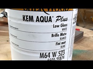 Flawless Furniture Paint Finish-Kem Aqua First Impression