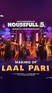 Chaotic? Yes. Glamorous? Definitely ❤️‍🔥 Fun? Always. Go behind the scenes of the track that’s got everyone grooving! #LaalPari BTS Out Now! 💃🥂 #Housefull5 releases in cinemas near you on 6th June 2025! Book your tickets Now! https://link.district.in/DSTRKT/phousefull5 https://bookmy.show/Housefull5 #SajidNadiadwala’s #Housefull5 Directed by #TarunMansukhani #ManikandanVelayutham Farhad Samji #DiptiJindal Yo! Yo! Honey Singh Simar Kaur Alfaaz Remo D'souza Nadiadwala Grandson Entertainment - N