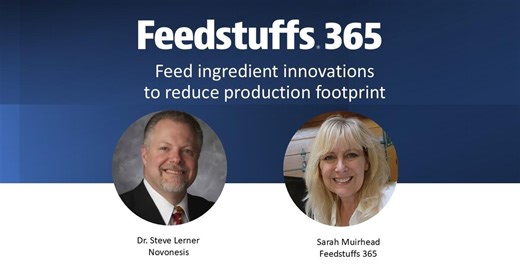 Feed ingredient innovations to reduce footprint | Steve Lerner