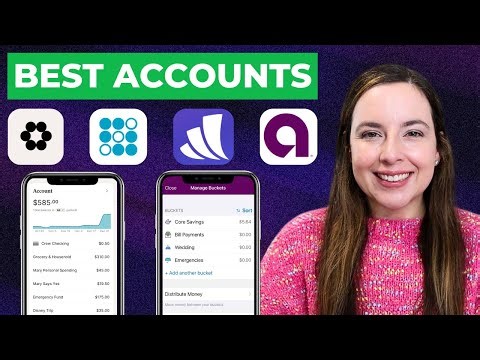 Best Bank Accounts With Buckets For Savings & Spending