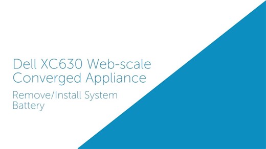 How to replace System Battery for XC630