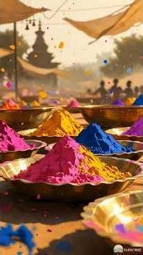 Holi – The Festival of Colors | Beautiful Animated Short Film #holispecial #holi #studioghibli