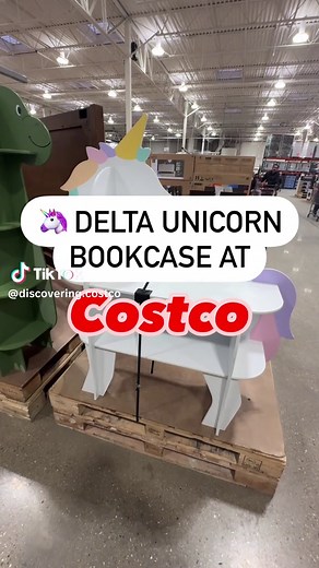 This adorable unicorn-shaped bookcase is perfect for adding a magical touch to any kid’s room! 🏠💖 Stylish, functional, and fun—perfect for organizing books, toys, and more. #costco #costcodiscoveries #costcofinds #unicorn #bookshelf #kidsroominspo #homedecor #magical #homeorganization #cute #costcohaul #furniture #costcohotfinds