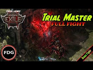 Trial Master full fight (4th Ascendency point) Invoker Monk - Path of Exile 2