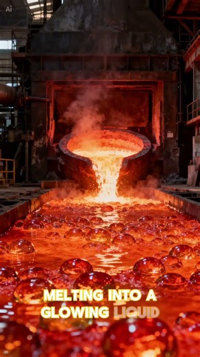 How Glass Is Made #explained #facts #howthingswork #science