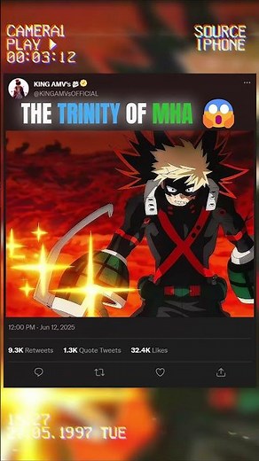 THE TRINITY OF MHA 😱 | #myheroacademia #edit #mha #amv #anime