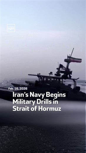 Images broadcast on Iranian state TV show what it says are military exercises conducted by the Iranian navy in the Strait of Hormuz, on the eve of talks with the United States. #Iran | Al Arabiya English