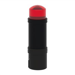 XVBL8B4 - Illuminated beacon, Harmony XVB, plastic, red, 70mm, flashing, integral flash discharge tube, 10 joule, 24V AC DC | Schneider Electric Canada