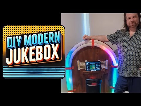 DIY Jukebox with 50s styling and modern features