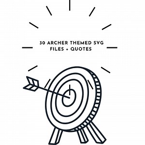 Archery Essentials Bundle: SVG, JPEG, PNG Clipart & Sublimation Files for Digital Download - Etsy Australia