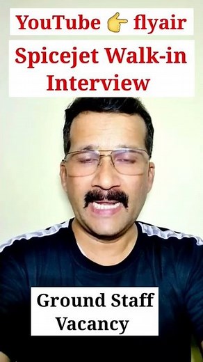 spicejet Walk-in Interview | Ground staff 2022 | #shorts | flyairshorts | #flyair | @flyair
