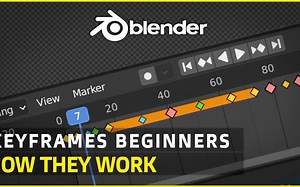 iBlender中文版插件 Keyframe 动画关键帧入门 Blender 插件 教程