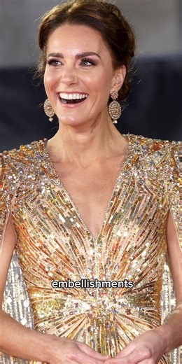 Princess Catherine's Gold Dress That Will Go Down In History #shorts #katemiddleton #princesskate | About Royal Family