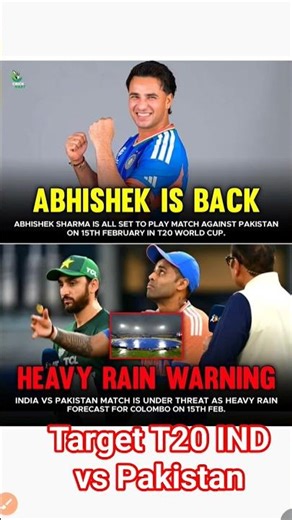 #t20worldcup2026 #indiavspakistan #prakashweir #viratkohli #suryakumaryadav #15february2026