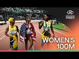 Women's 100m Final | World Athletics Championships Budapest 2023