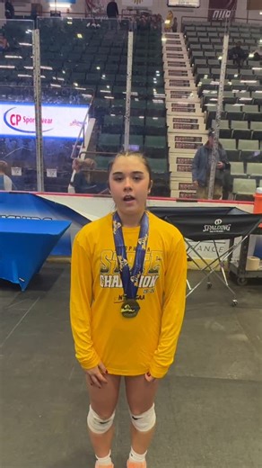 NYSPHSAA on Instagram: "Here with Senior Captain from Portville (VI) #11 Mia Rhinehart after leading her team to a Girls Volleyball Class C #nysphsaa State Championship!! @portville_volleyball"