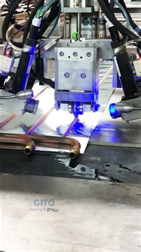 Solar Thermal Panel Copper Collector Tube Laser Welding