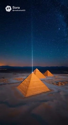 Pyramids Perfectly Aligned With Stars