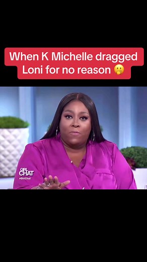 K Michelle Surprises Loni Love on The Real Daytime Show