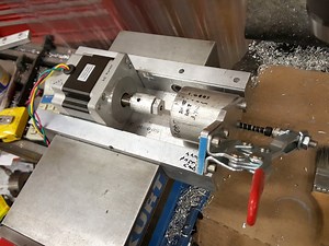 Rotary Indexer Gives Mill A 4th Axis (sort Of)