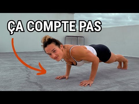 Les débutants font cette erreur en pompe