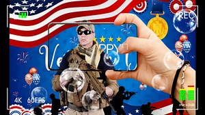 YYNXSY Veterans Day Decorations - Patriotic Backgrounds & Party Supplies 8X6FT YY-4151