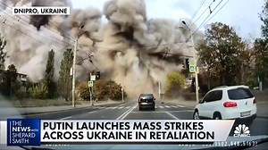 2.2M views · 42K reactions | Tonight on The News with Shepard Smith: In a savage and brutal act of revenge, Vladimir Putin unleashed a widespread and deadly barrage of missiles on civilian targets and infrastructure sites in cities across Ukraine. | CNBC | Facebook