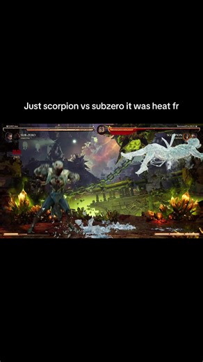 Scorpion vs subzero fights Loki be heat fr #mk1subzero #mk1scorpion