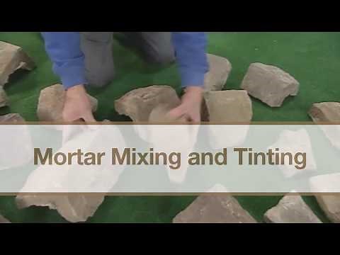 Mortar Mixing and Tinting