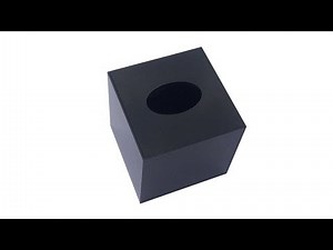 Black tissue box which can turn your sports camera into a spy camera:Gopro spy case