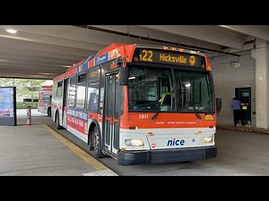 NICE Bus: On-Board Orion VII NG CNG #1811 on the n22 Bus to Hicksville