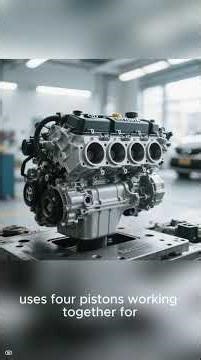 How Car Engines ACTUALLY Work in 60 Seconds (4-Cylinder to V12 Explained)