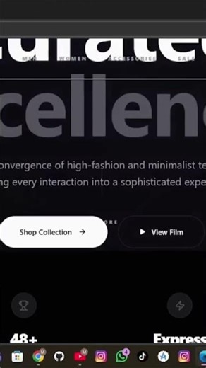 Clean code. Smooth UI. Powerful e-commerce. ⚡Behind the scenes of a store built with code #code