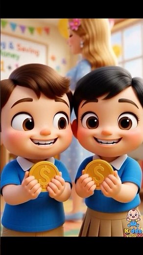 Learn Money Counting 💰 Kids Song 🎉 | Save & Spend Fun! | Kiddo Toons Tv