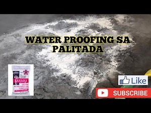 Paano mag Water Proofing Gamit ang SAHARA?? #fypシ