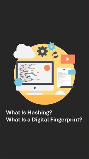 Visual Guide: What Is Hashing? What Is a Digital Fingerprint? With use cases. #fingerprint #hashing