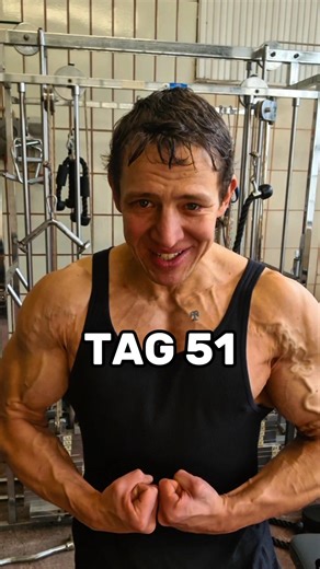 Halfway through the 100-Day Transformation Challenge, I'm checking my physique. 💪 #bodytransforma...