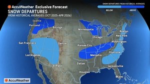 AccuWeather winter forecast 2025-26: How much snow will N.Y. receive?