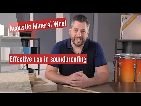 How Acoustic Mineral Wool works as Soundproofing Insulation