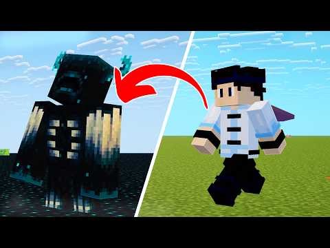 Minecraft But I Can MORPH Into Any Mob!