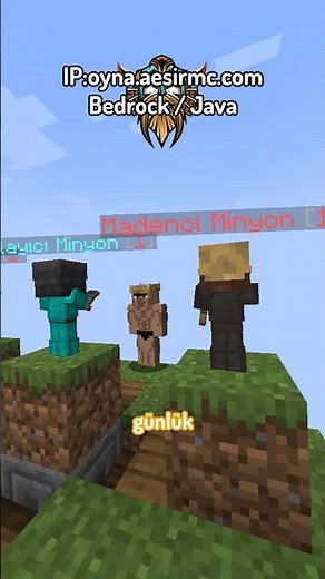 FINALLY THE AESIR SKYBLOCK SERVER IS OPENING #minecraft #minecraftskyblock #skyblock #aesirmc