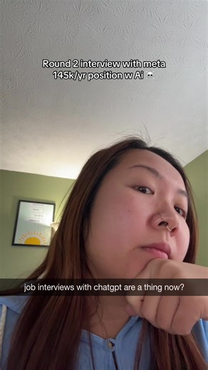 job interview ai is next level 😆 #jobinterview #jobai #ai #fyp #foryoupage Job hunting, job search, ai, interview, interviewing, interview practice, corporate, 9to5, work life, wfh, remote work, SAAS, corporate humor, genzatwork, interviewing, laid off, job, employees, millennial at work, job hunt, work life balance, applying for jobs, engineer, coding, JavaScript, python.