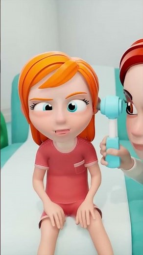 STiCKER POX makes Adley talk crazy!! Brave Doctor visit play pretend