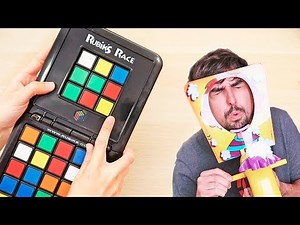 ¡COMPITIENDO con la BECARIA! | RUBIK'S RACE